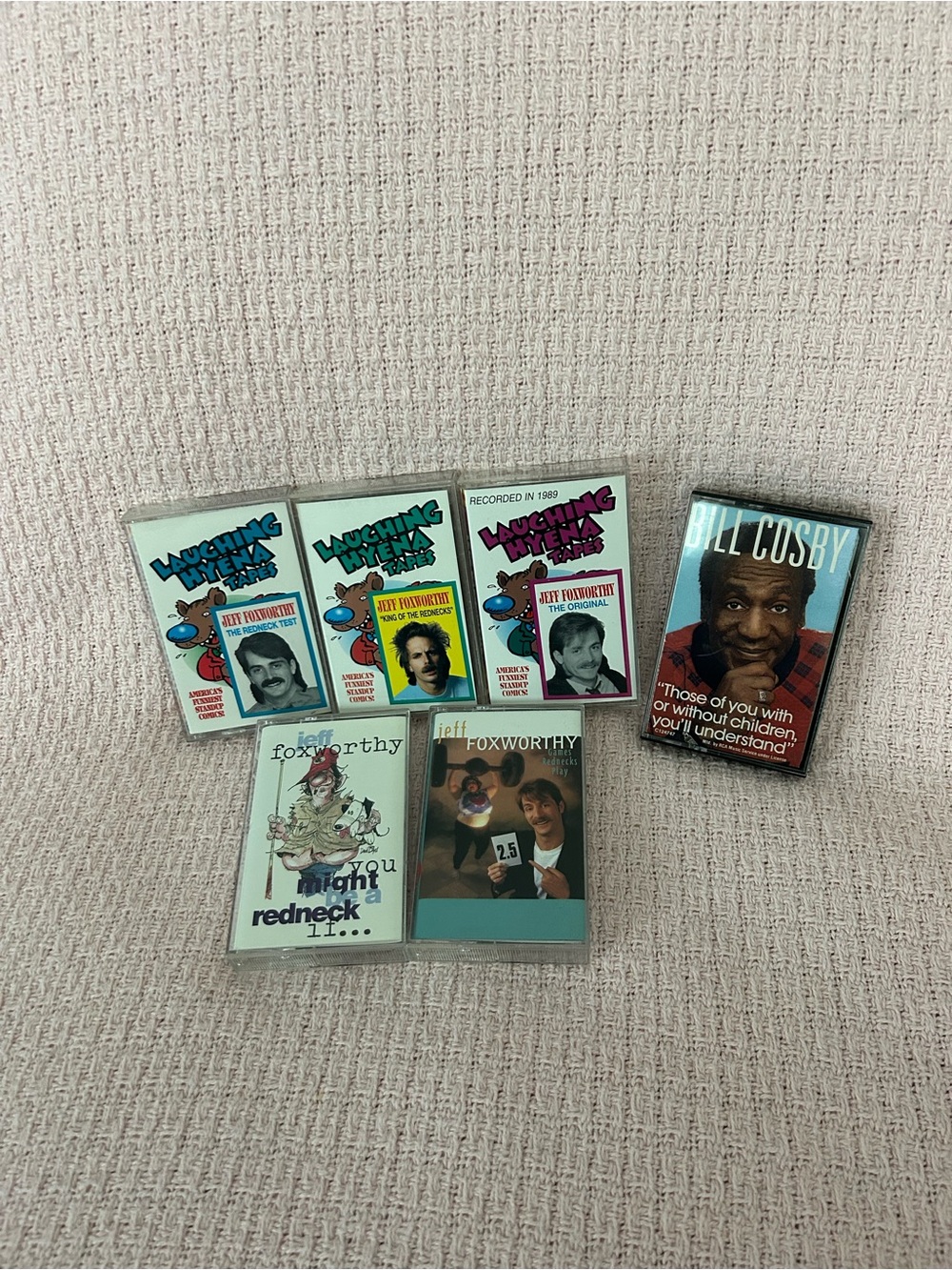 Assorted Comedy Cassette Tapes